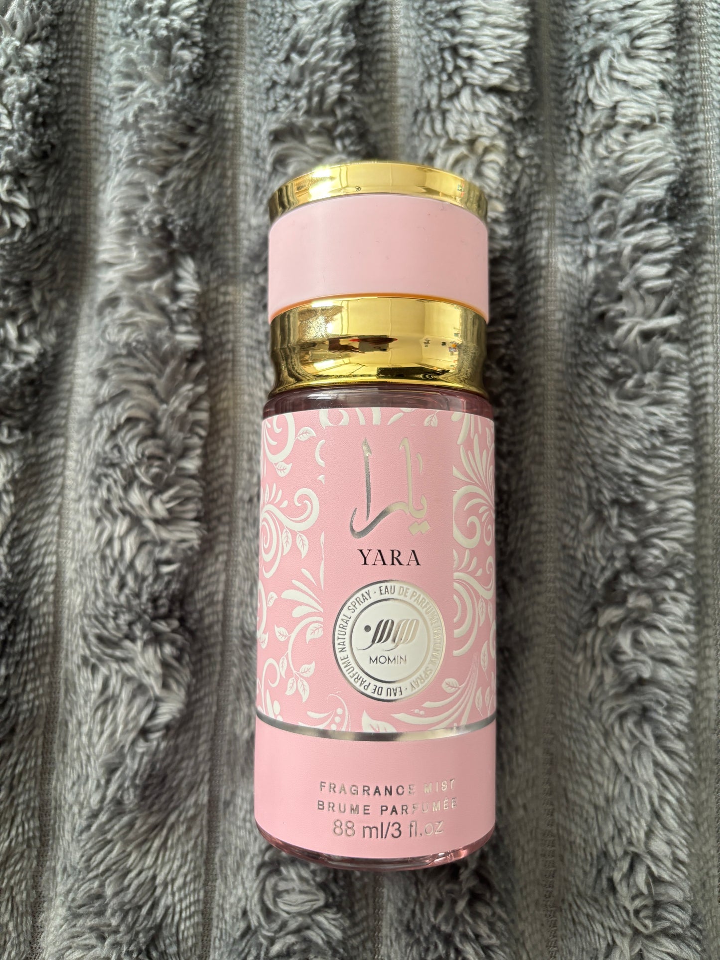 Mini brume corporelle Yara rose 88ml