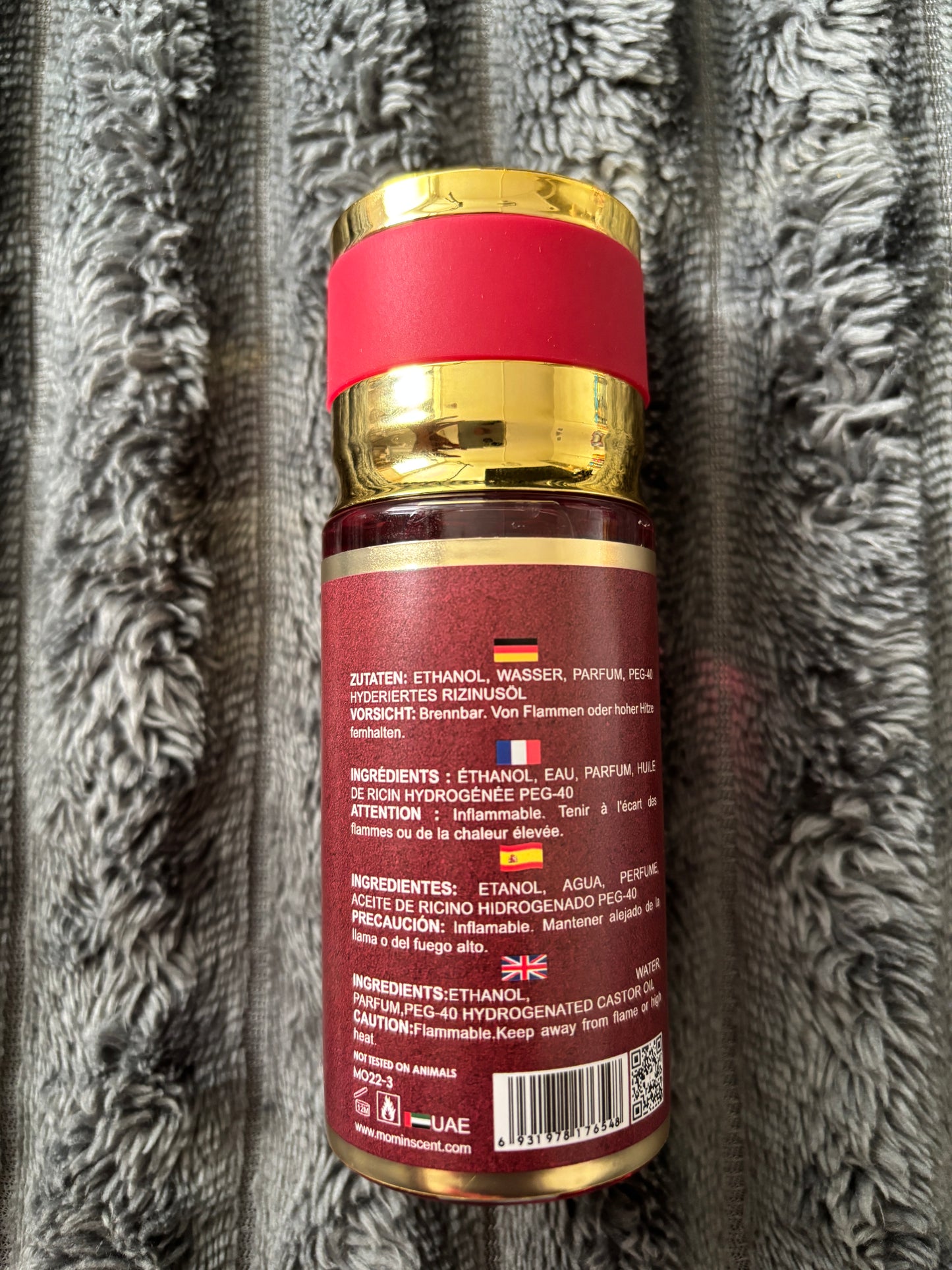 Mini brume corporelle Ameerat al Arab momin 88ml