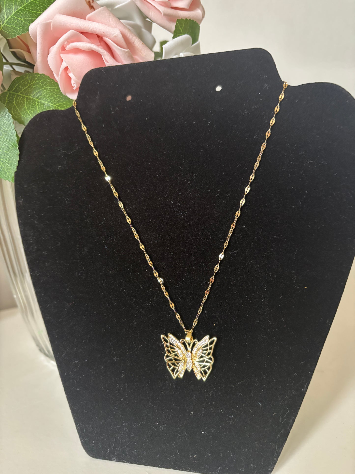 Collier papillon