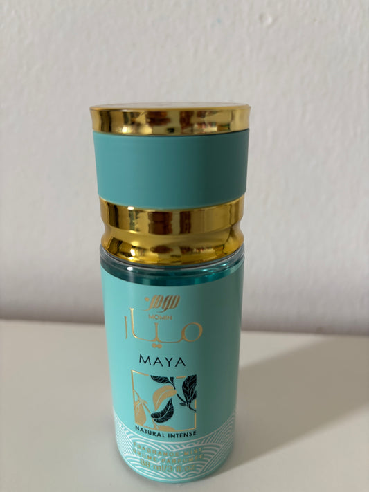 Mini brume corporelle Maya naturelle intense collection momin