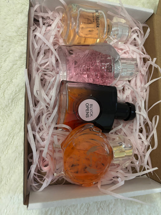 Coffrets de 4 parfums inspiré de grands marques 30ml