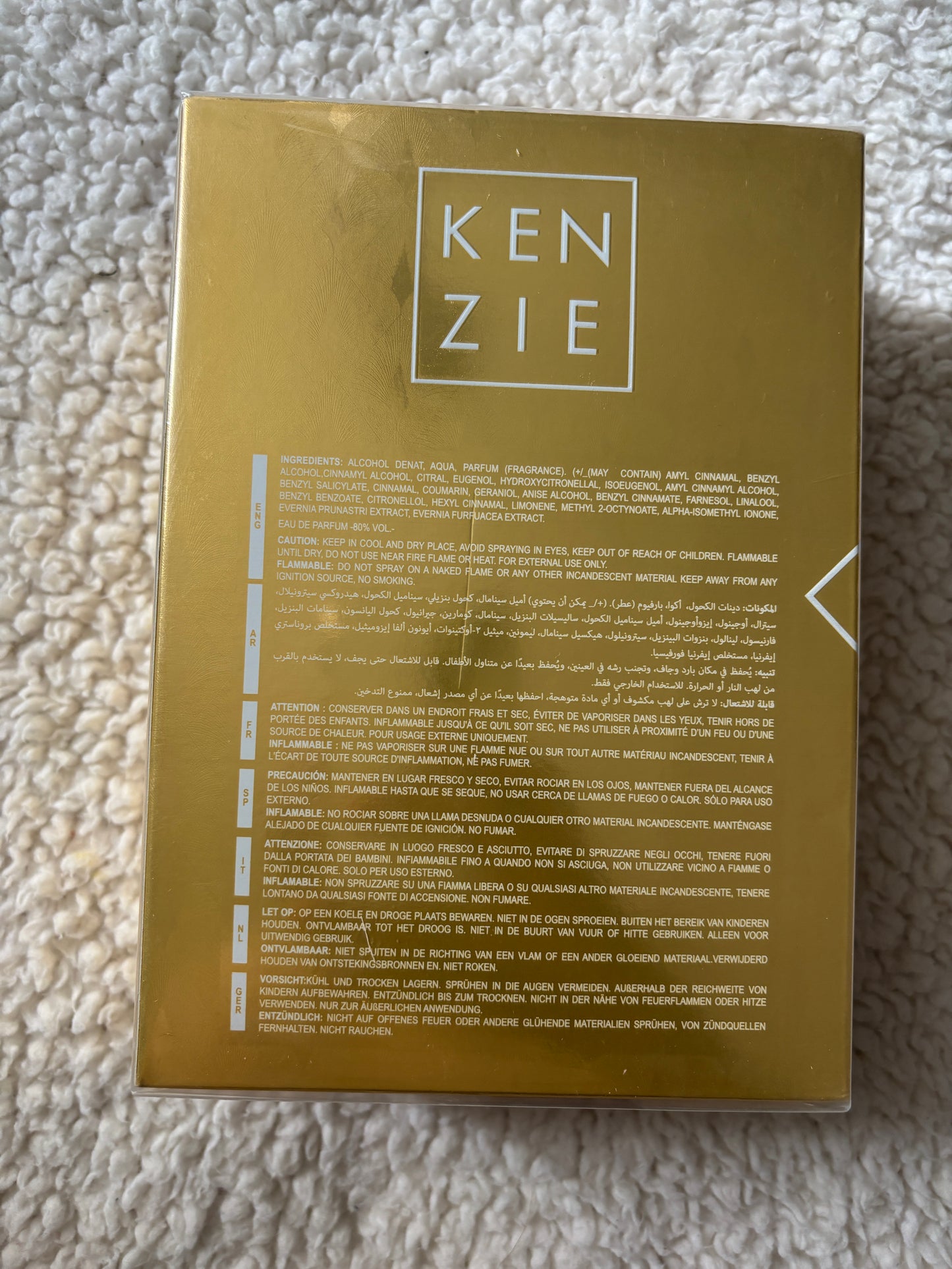 Eaux de parfum kenzie irish Volaré