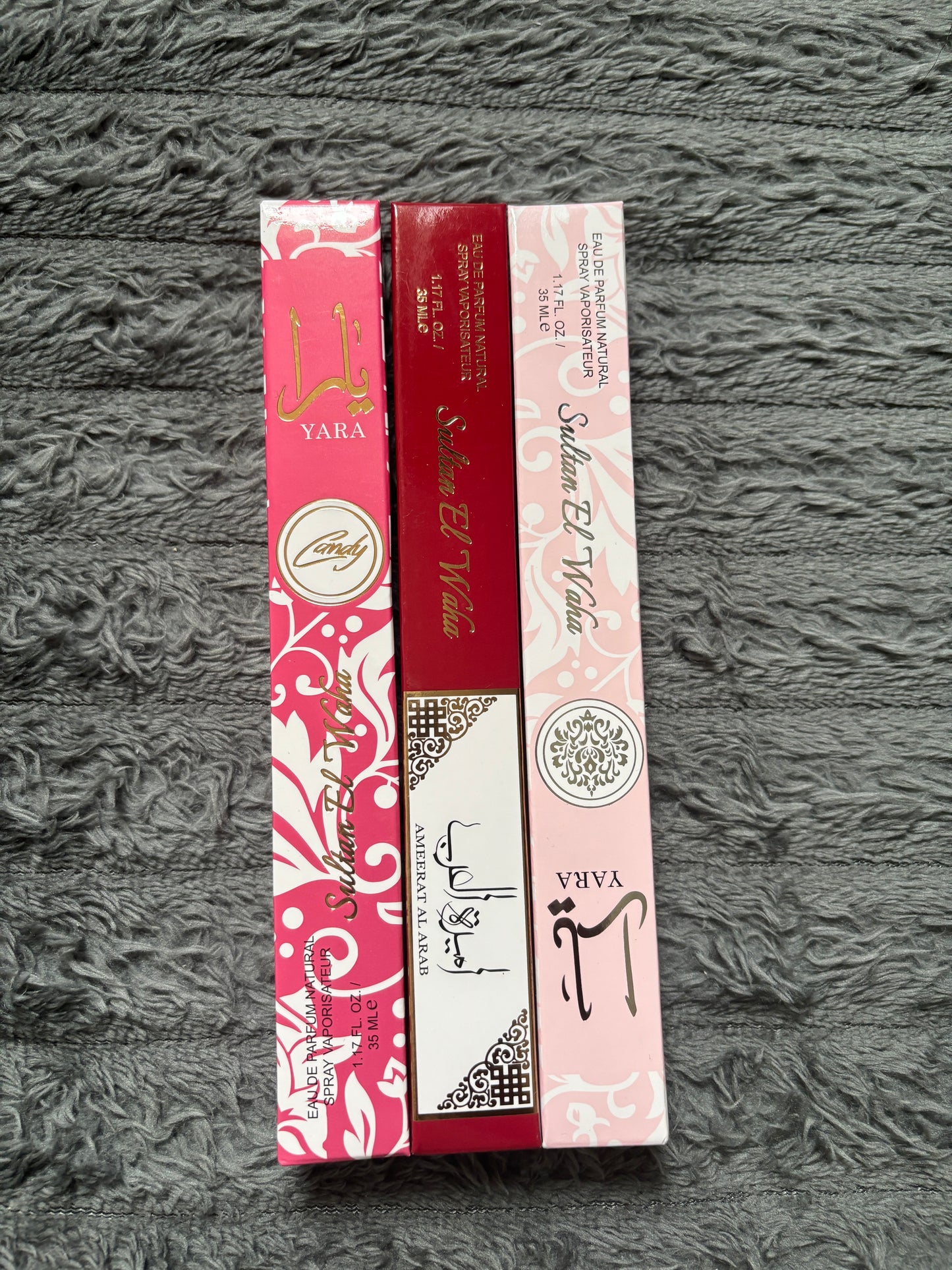 3 parfums 35ml