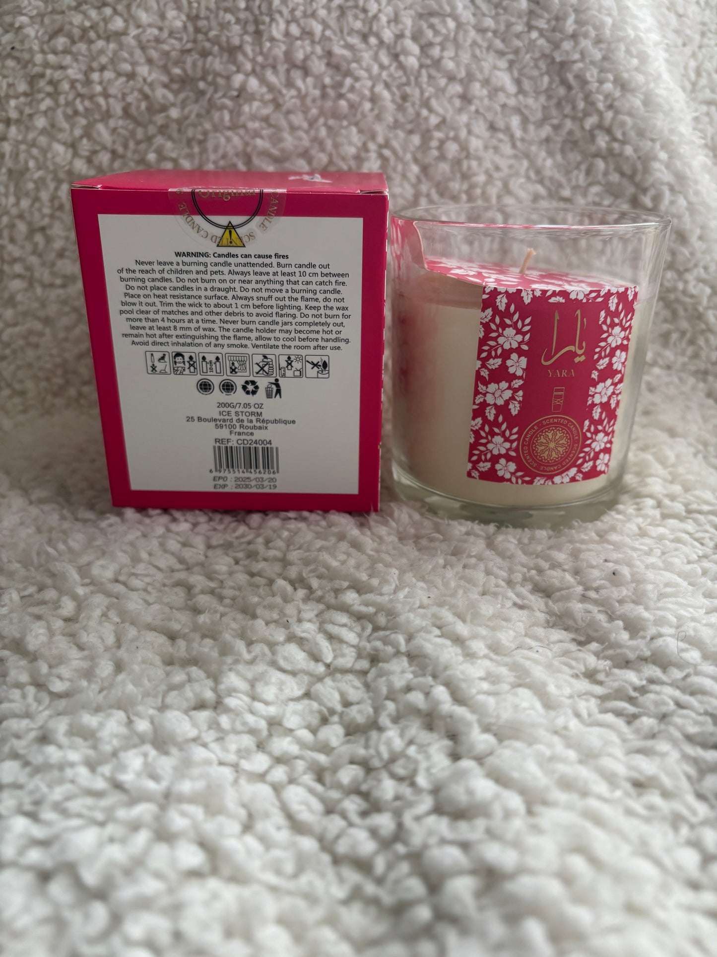 Bougie Yara Candy