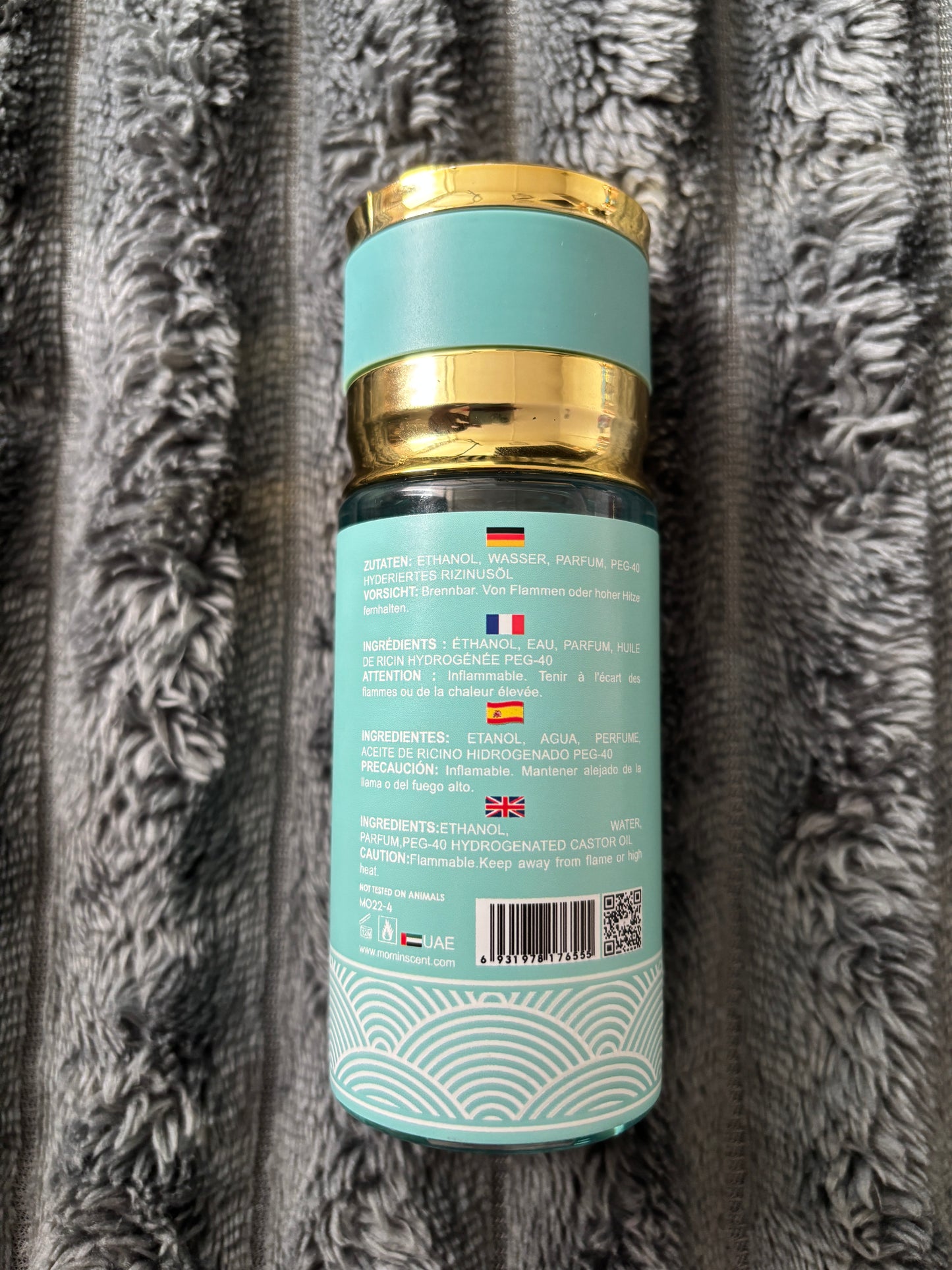 Mini brume corporelle Maya naturelle intense collection momin