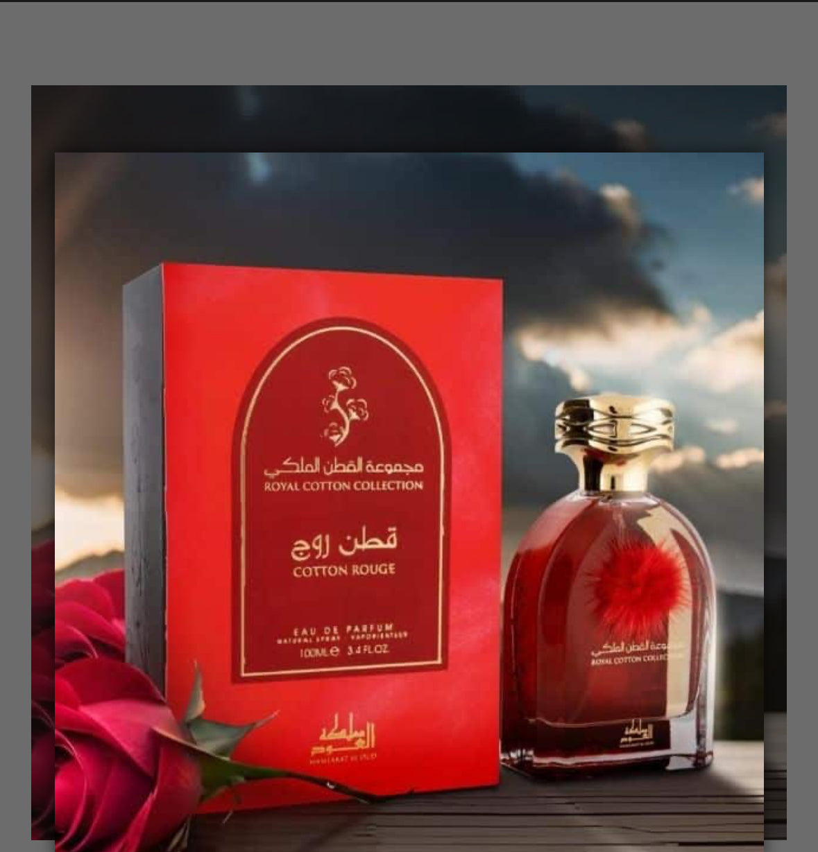 Eaux de parfum Cotton rouge 100ml