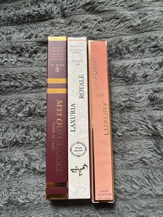 3 parfums 35ml