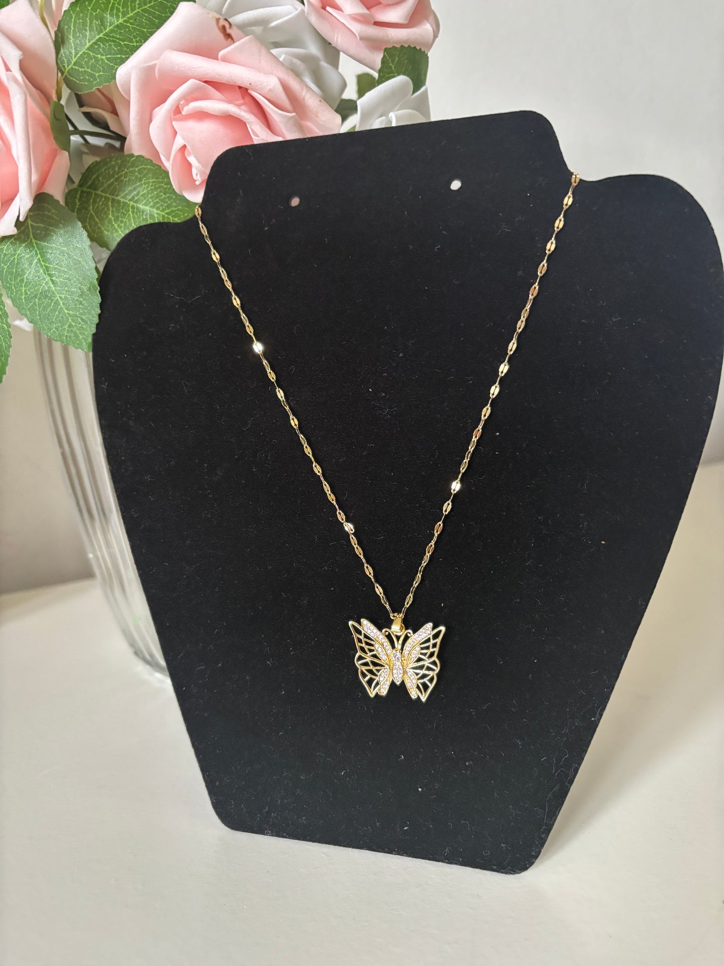 Collier papillon
