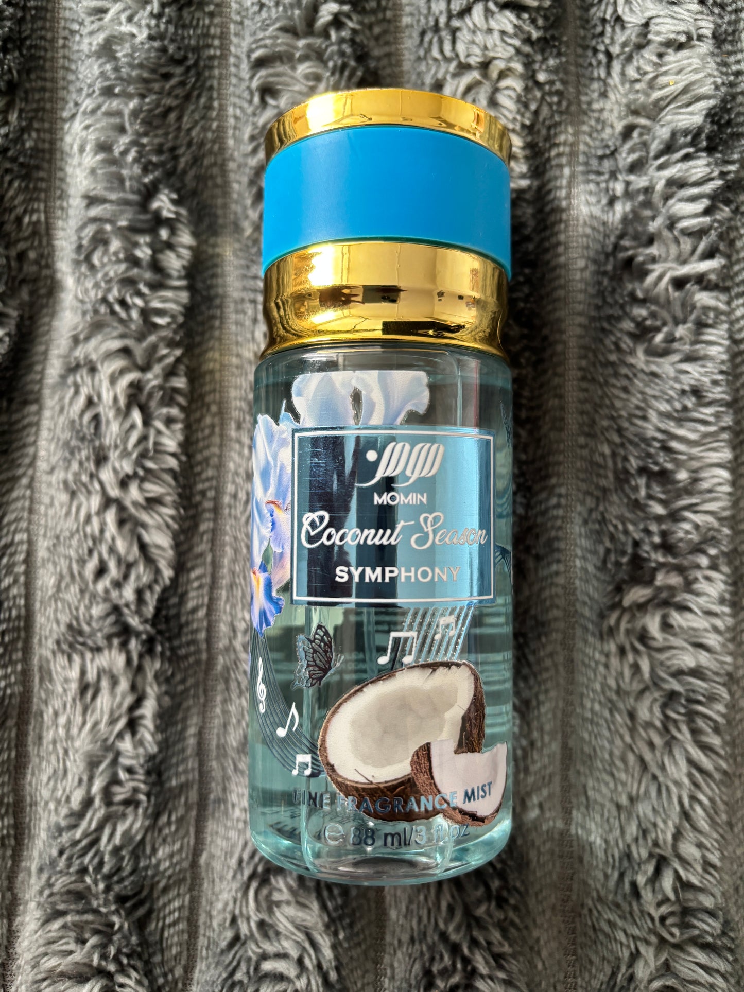 🥥 mini brume corporelle coconut season symphony momin 88ml